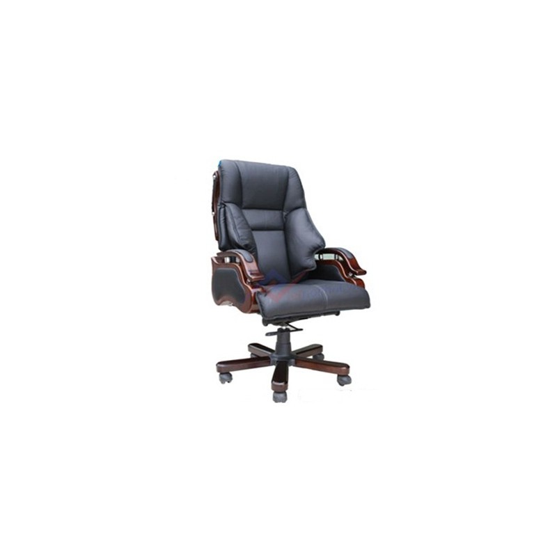 Stylish Leather Office Chair TQ07 | Sophisticated Seating