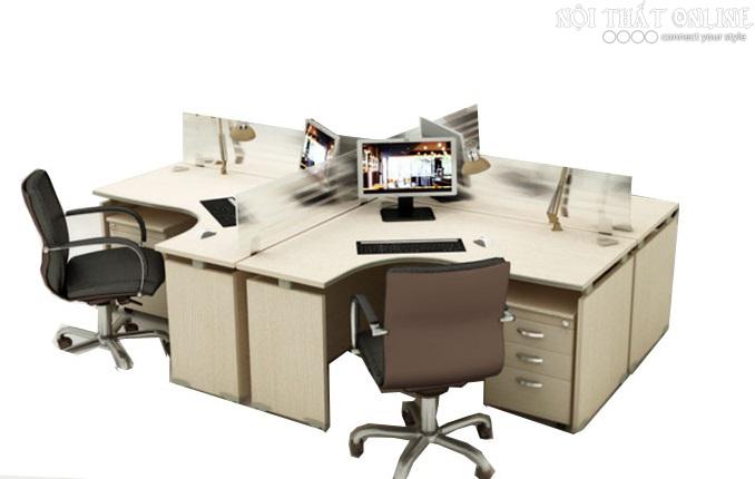Corner Office Desks For Small Offices And Spaces Cp1400H -  Officefurniture.Com.Vn