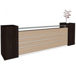Curved Reception Desk BQ2000C | Elegant Entryway