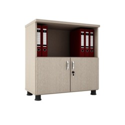 Space-Saving Low Cabinet SM6120 | Modern Office Storage