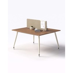 Working Desk 1908B14-2 | Dual Station Office Desk