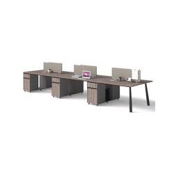 Working Desk 1911B12-6H | Large Collaborative Desk