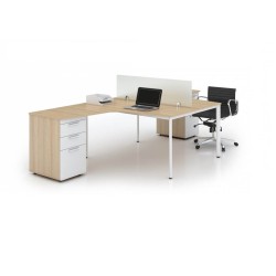 Compact Working Desk BLO-2 | Smart Space Solution